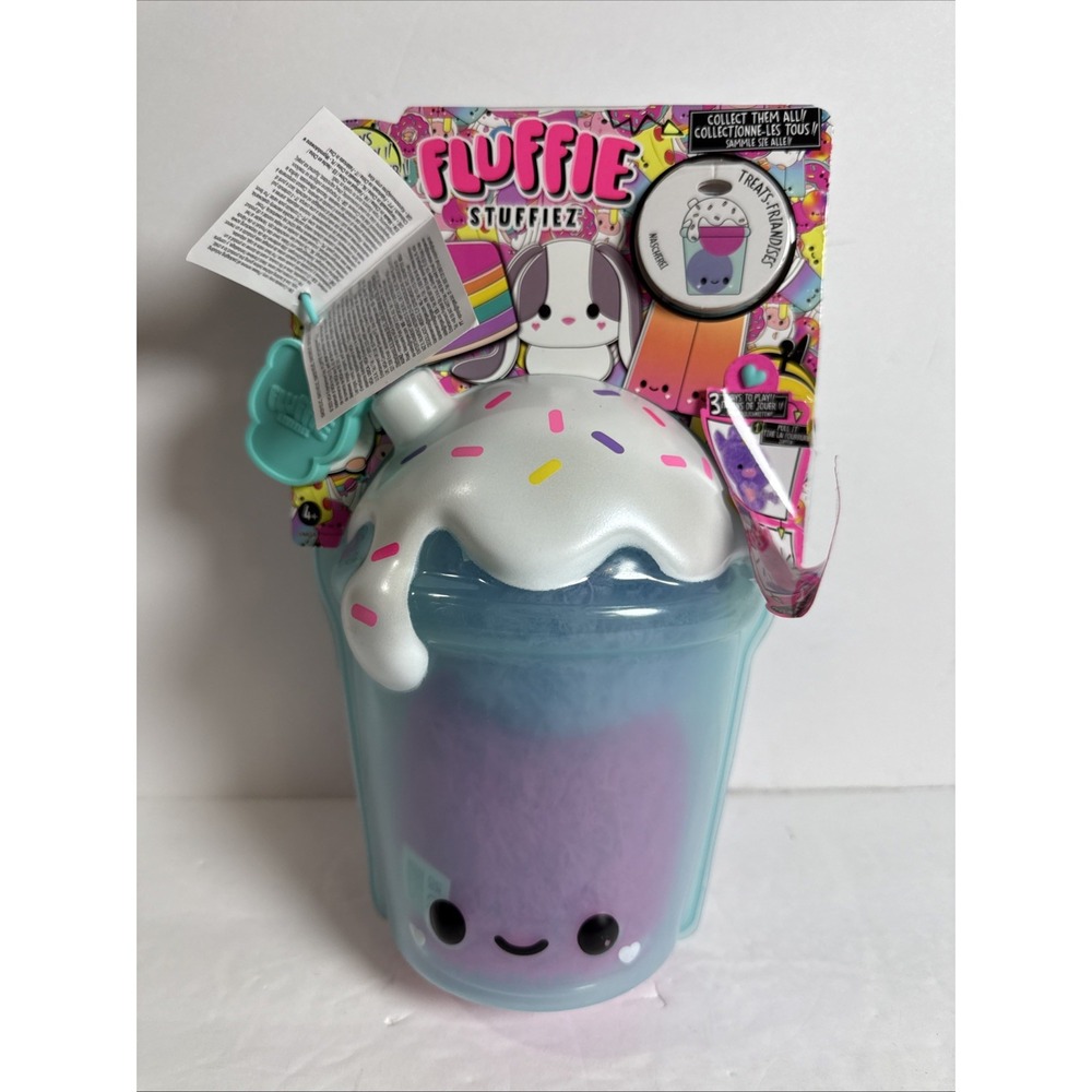Fluffie Stuffiez Treats 3 Ways To Play Pull It,‎ Reveal It, Stuff It Toy Plushy